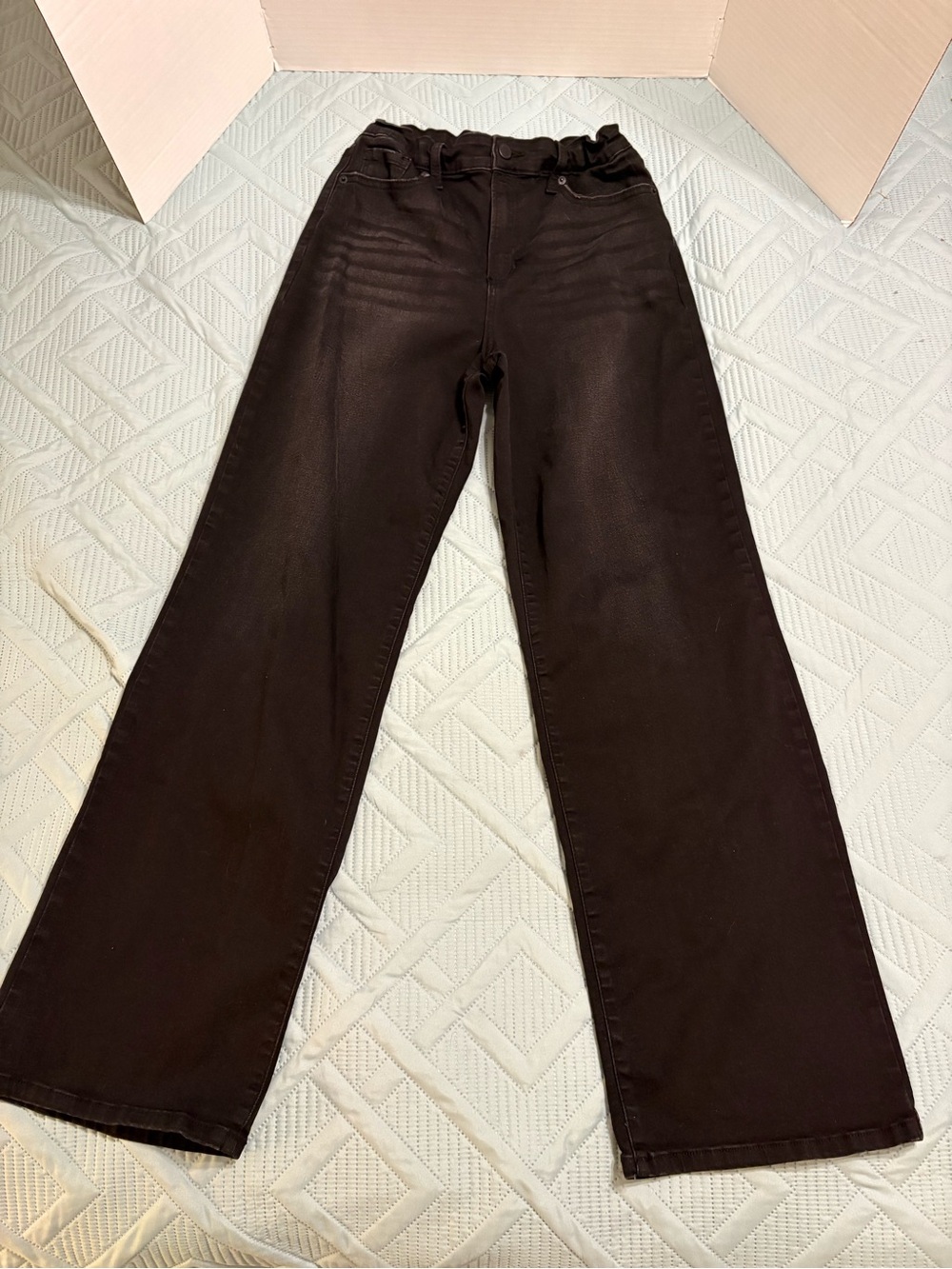 Just USA Jeans Wide Leg Black Girls Size 18